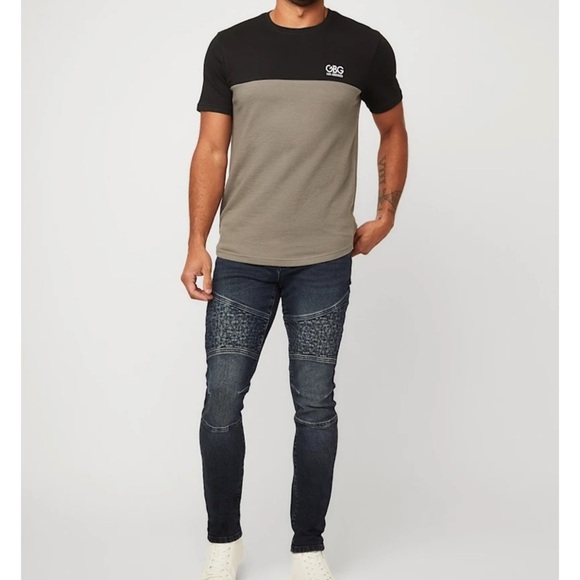 New GUESS Shiloh Moto Super Skinny Jeans SZ 31 - Picture 3 of 4